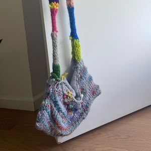 Hand knit bag